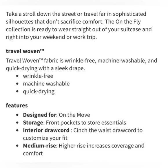 Lululemon sz 6 On The Fly Skirt *Woven Black pockets tie and elastic waist VGUC - Picture 12 of 13